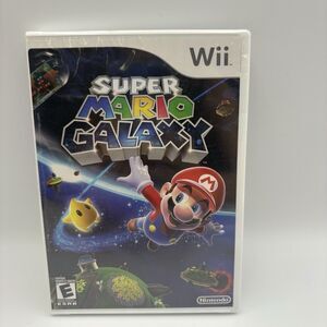 Super Mario Galaxy (Nintendo Wii, 2007) Brand New, Factory Sealed 1st Print